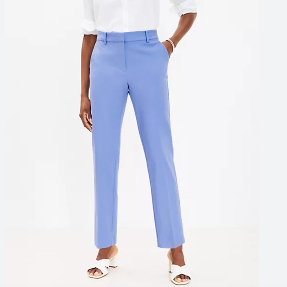 💙✨ Ann Taylor LOFT Riviera Slim‎ Pants in Doubleweave (NEW WITH TAG) ✨💙